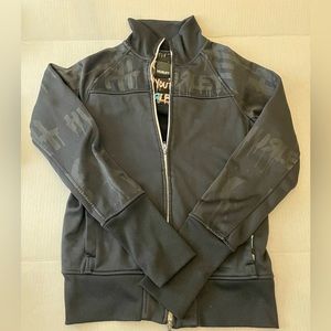 Hurley zip up fitted jacket - UNIQUE - size Small